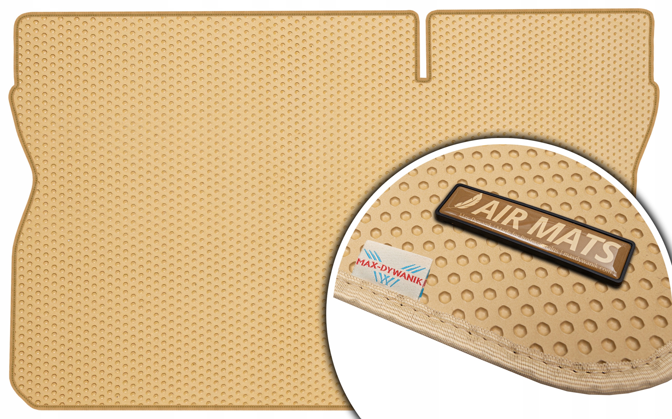 Opel Corsa C Hatchback 2000-2006 Béžová rohož do kufru Eva Air Mats