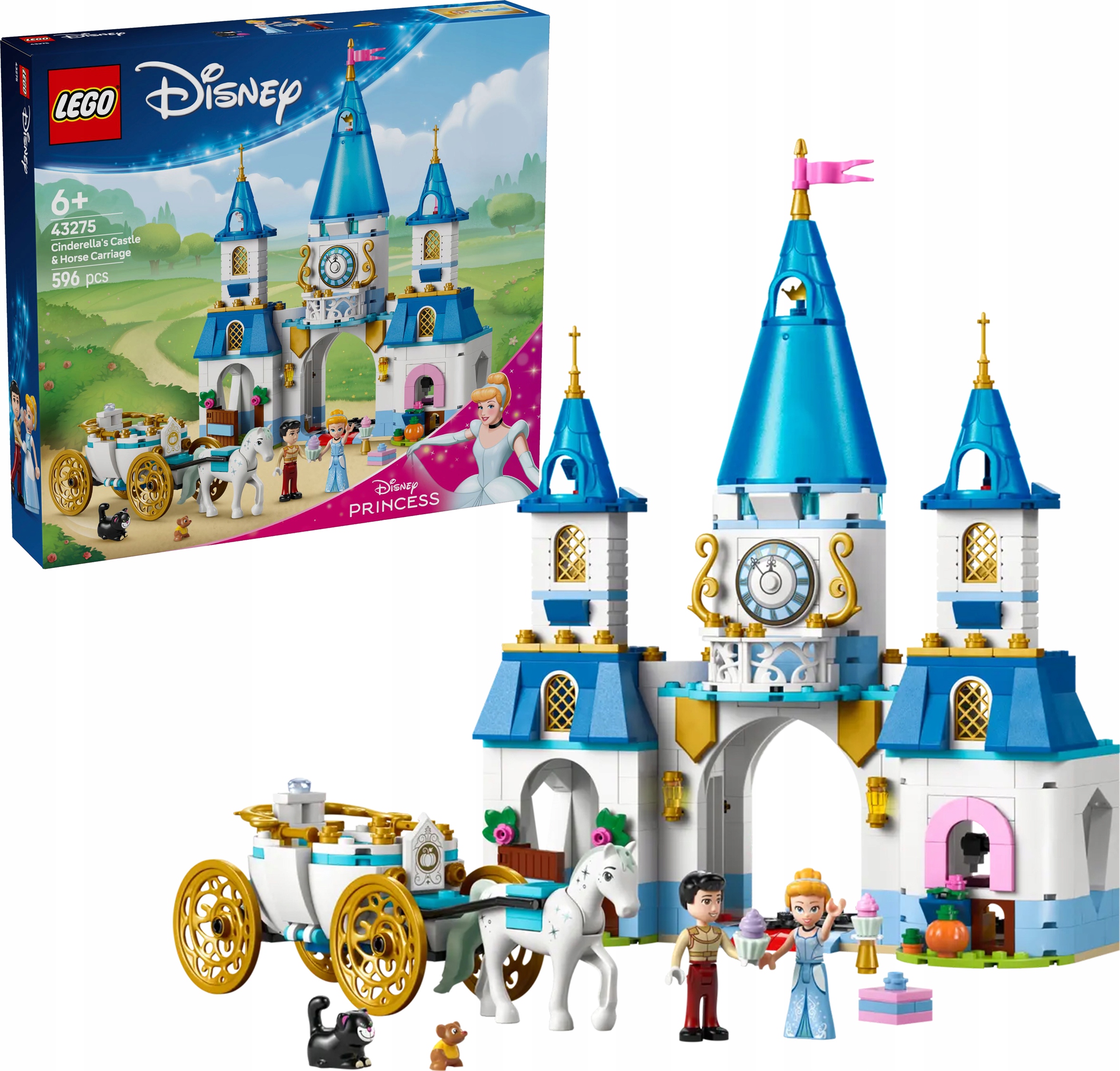 Lego Disney Zámek Popelky a Karety 43275