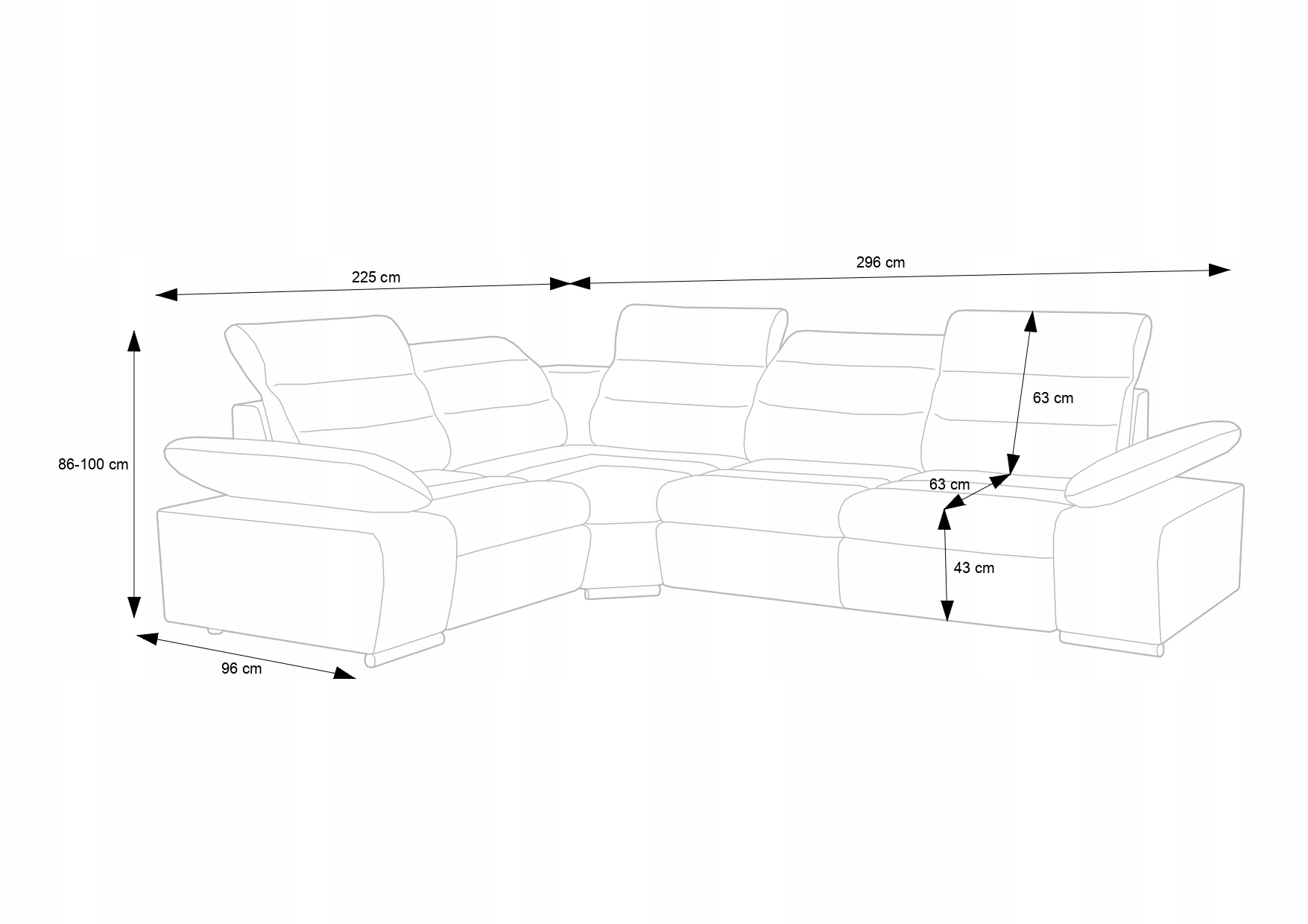 Narożnik Korfu Mini Kod producenta KORFUMINI