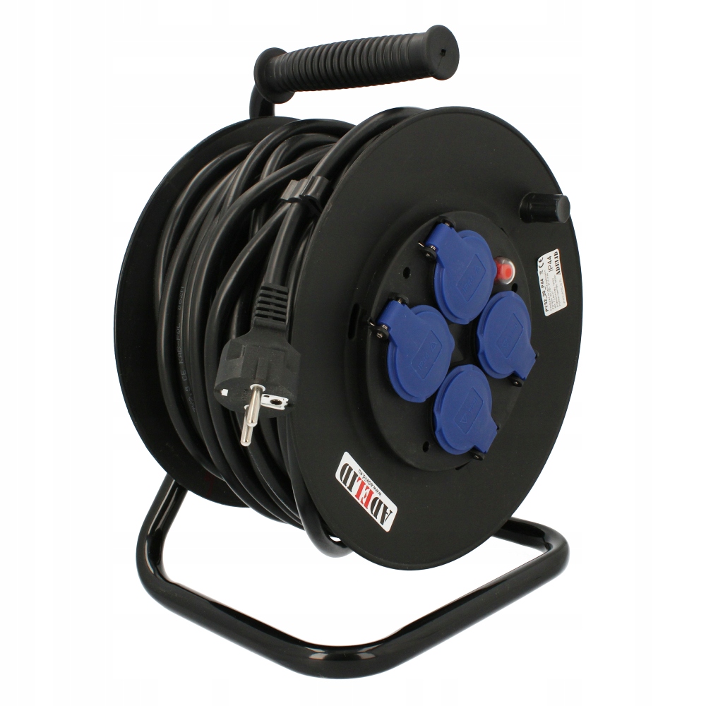 

Przedłużacz bębnowy duży rozgałęźnik bęben zwijany