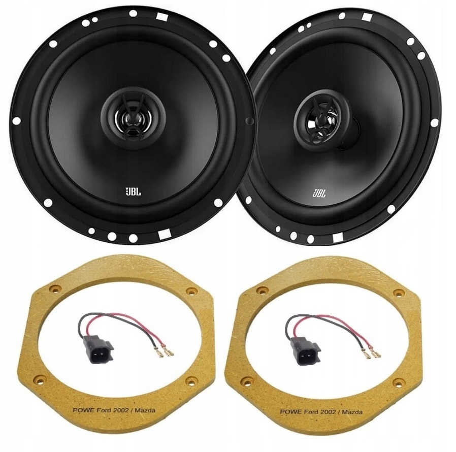 Automobilové reproduktory 165 mm Jbl Stage1 61F Ford Fiesta Focus 1 Fusion P+zadná Časť
