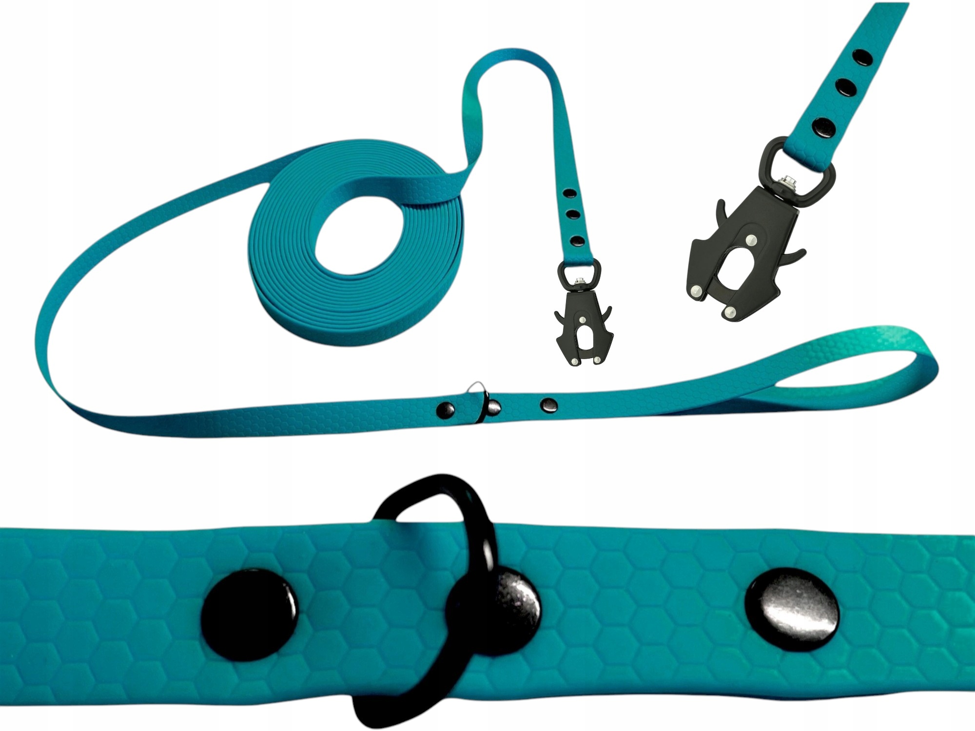 Vodítko Měkké Trénink Smyčka Biothane Pvc Frog Edition 10M 16MM