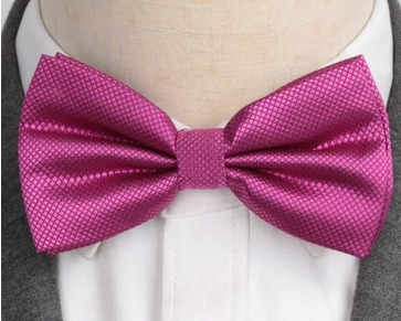 MGJ -3-MUCHA MUSZKA MĘSKA DO GARNITURU- FUKSJA