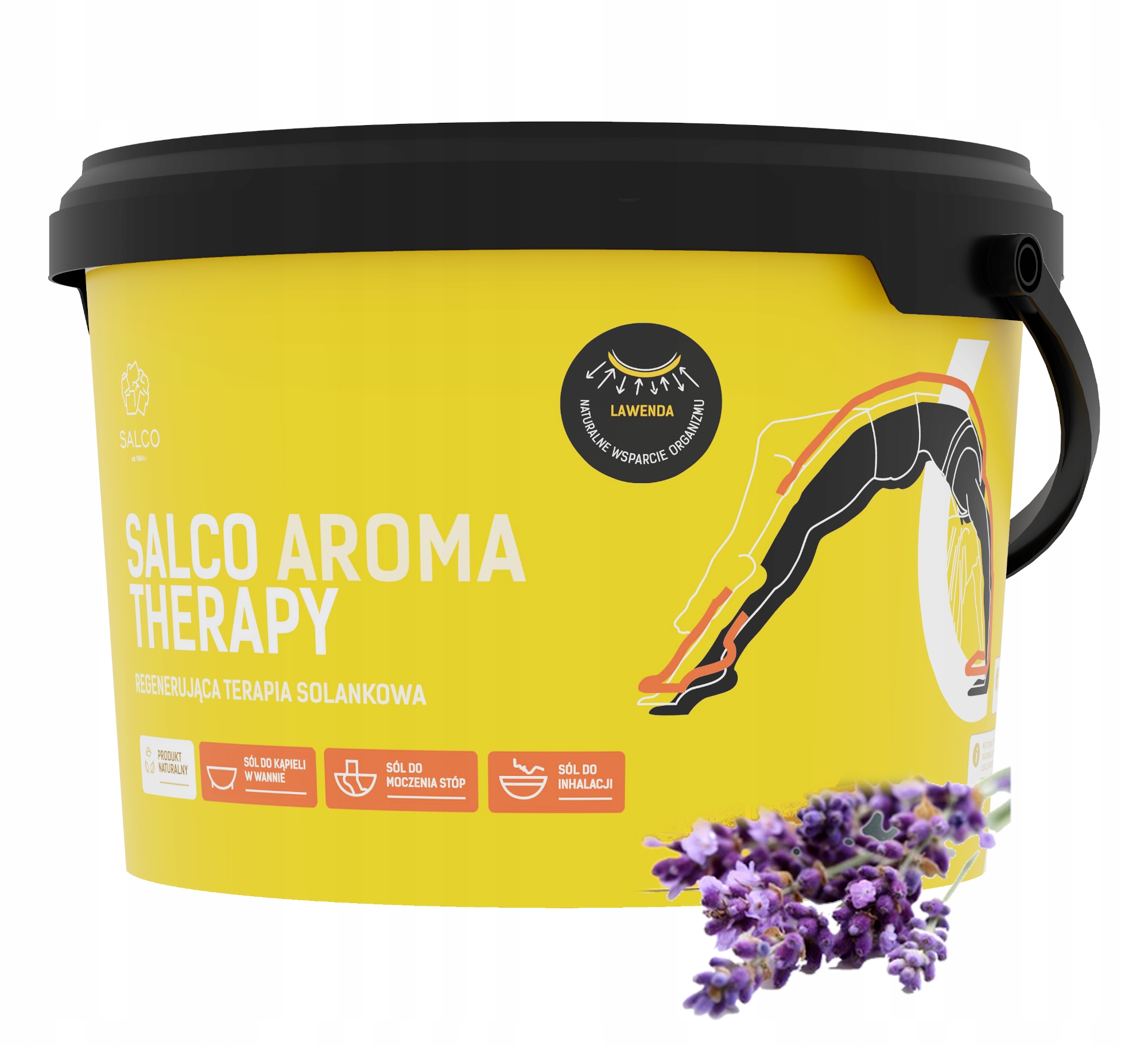 ZESTAW SALCO SPORT THERAPY 4kg OCZYSZCZANIE KĄPIEL Marka Salco