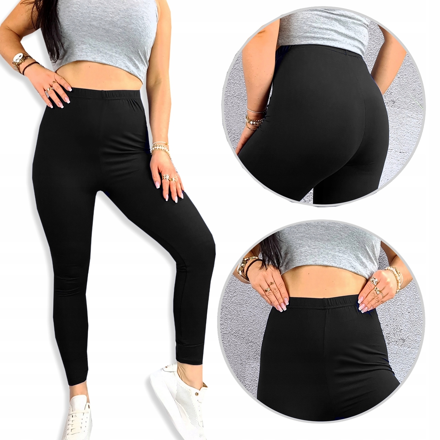 

Leginsy Wysoki Stan Bambusowe 6XL 7XL