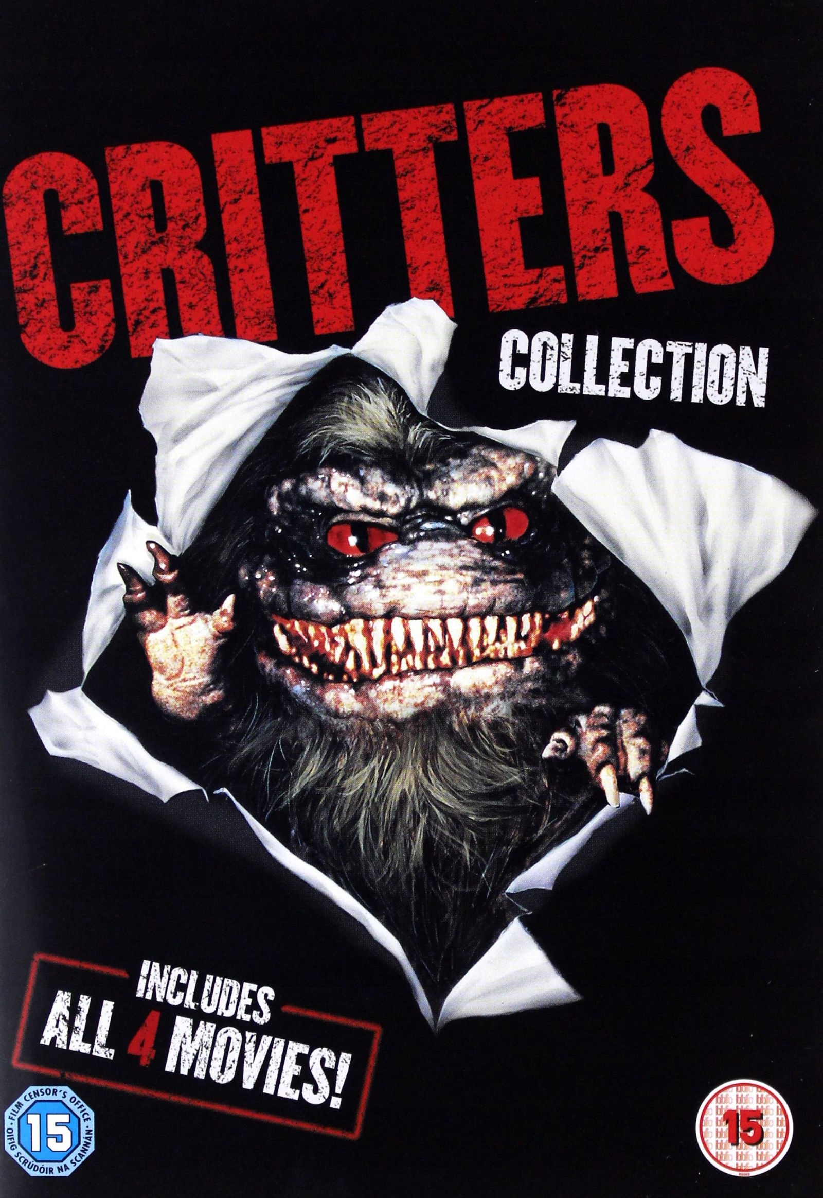 Critters 1-4 Collection płyta DVD • Cena, Opinie - Allegro