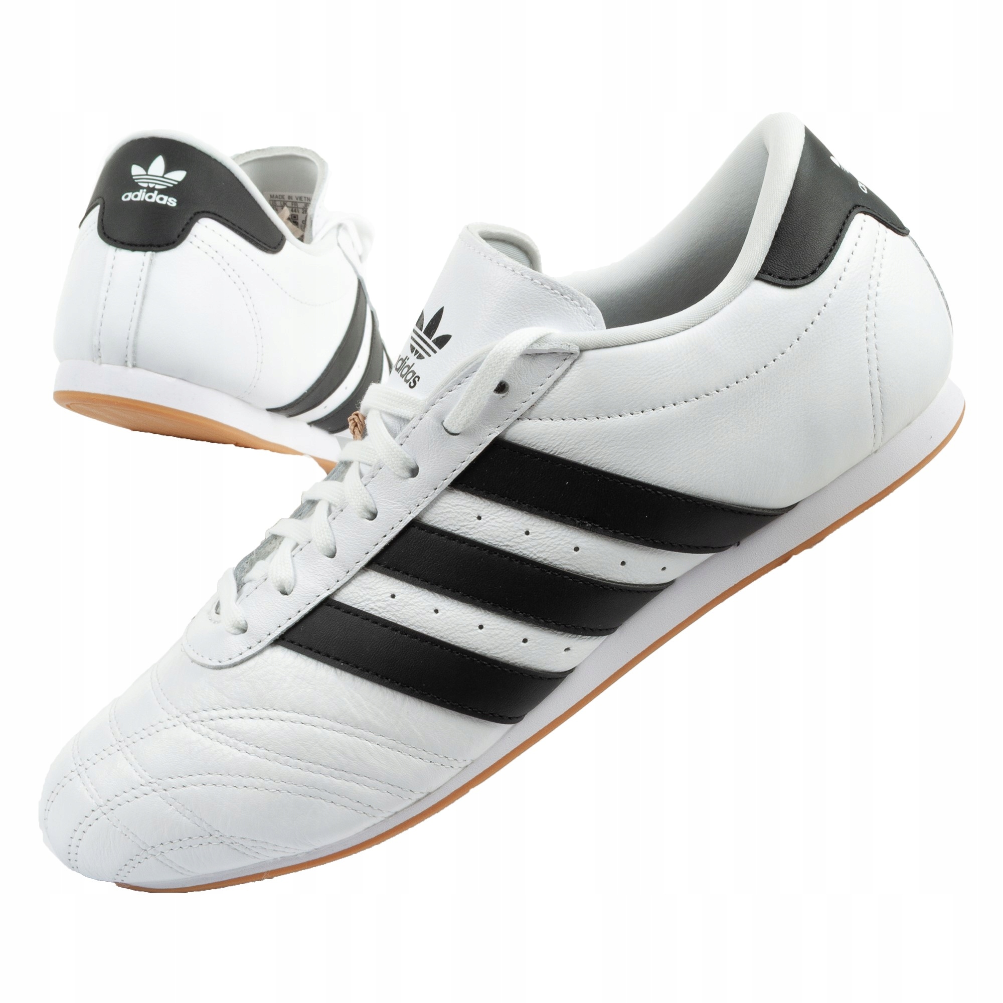 Pánské sportovní boty Adidas Taekwondo Lace vel.46 bílé, módní kožené