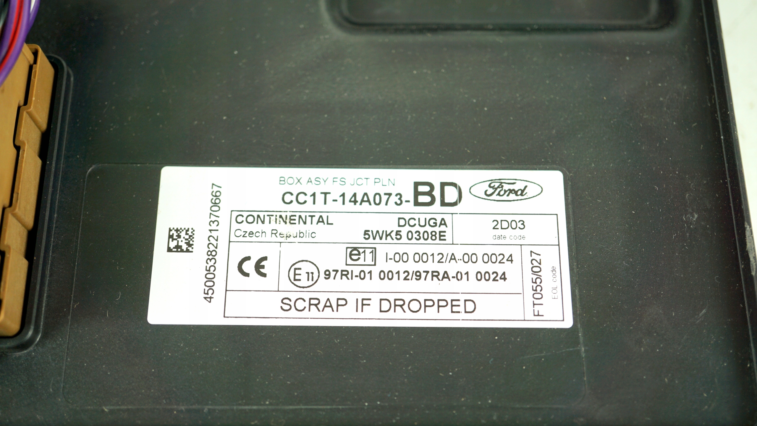 Module fusibles Unité commande confort BSI FORD TRANSIT 7 MK7 CC1T-14A073-BD