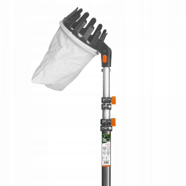 Zbierak do owoców teleskopowy 3,75 m podbierak wysuwany Bradas