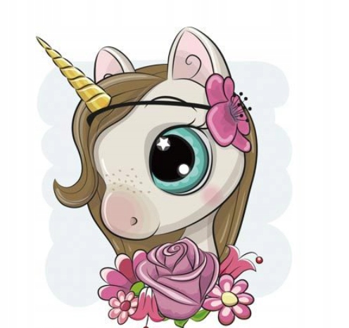 APLIKACJA NAPRASOWANKA JEDNOROŻEC M 2H