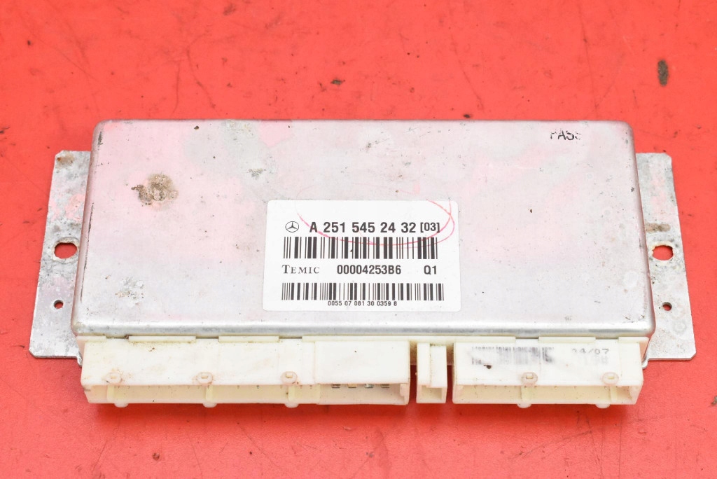 control unit module springing AIRMATIC A2515452432 MERCEDES GL X164 06-09