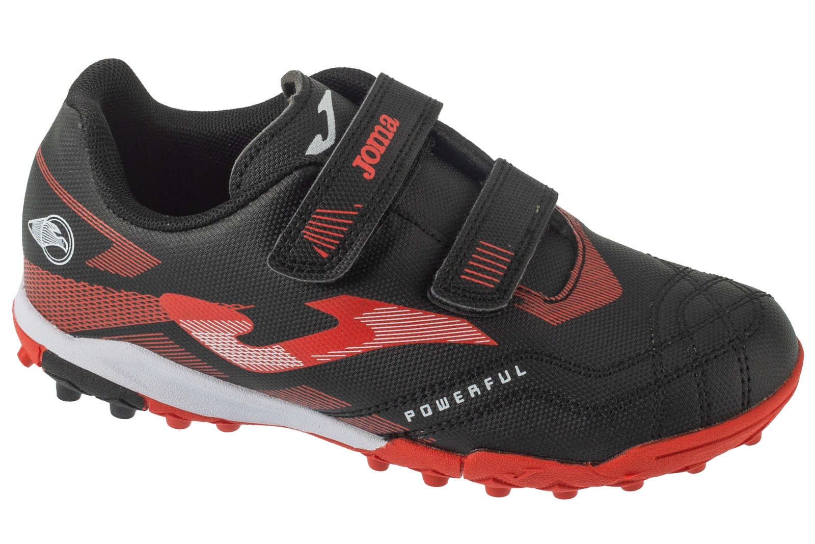 Joma Powerful Jr 2502 Tfv (35) Chlapecké halové boty, černá barva
