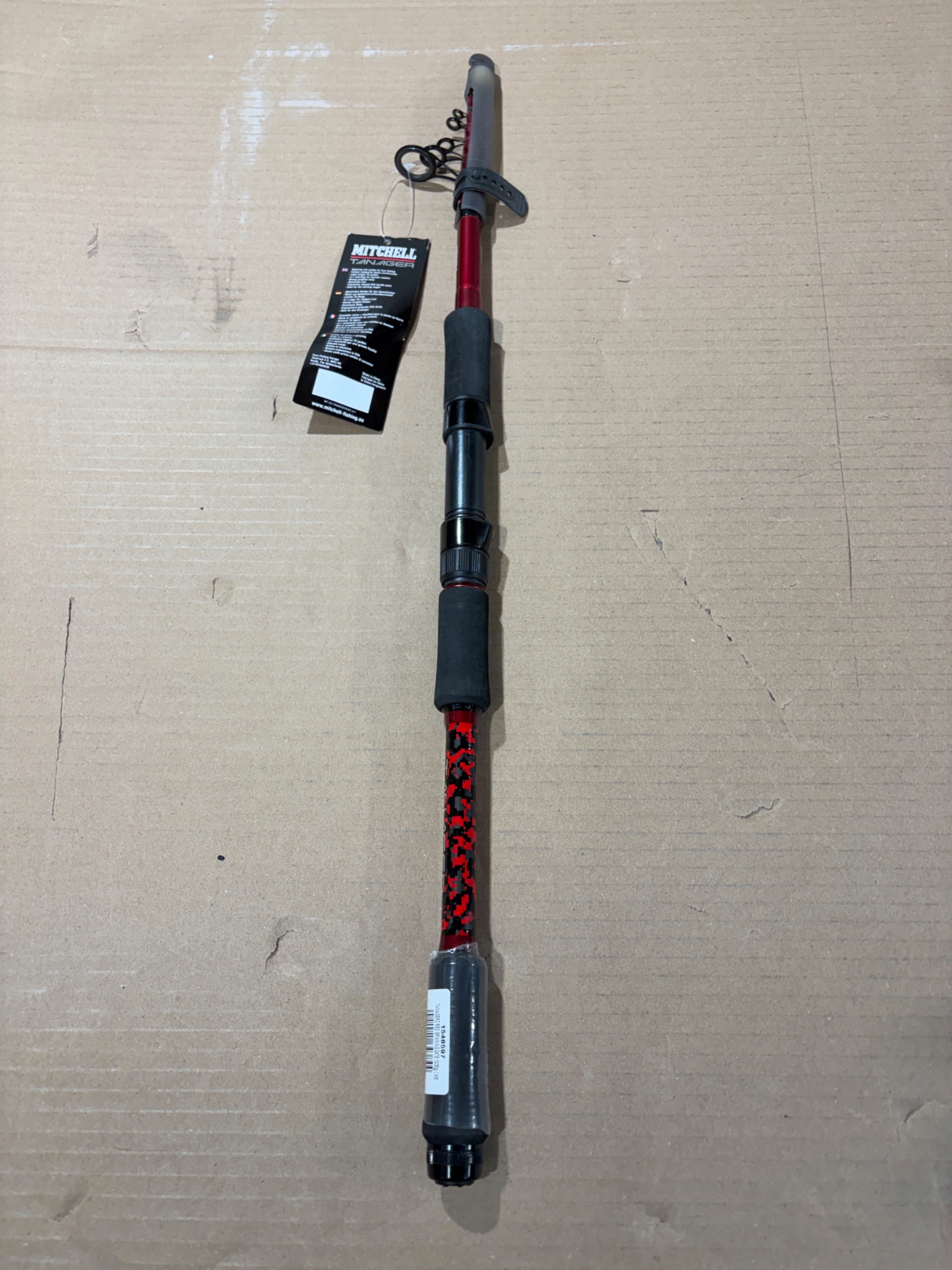 Wędka TANAGER2 Red Spinning 24TE 10/30g Cmb lekka Kołowrotek AbuGarcia