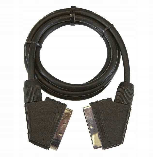 Rozgałęźnik 3xSCART+3xRCA+SVHS przewód 0,5 MB EMOS