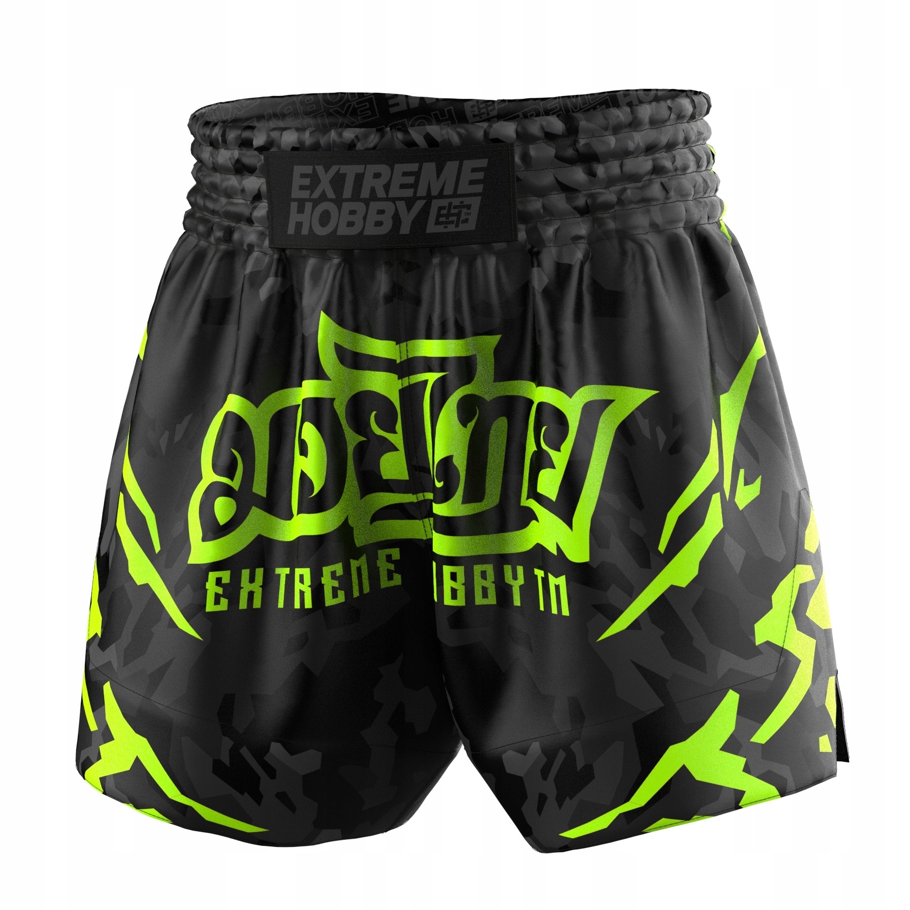 Kraťasy k thajskému boxu Muay Thai Extreme Hobby Black Panther S