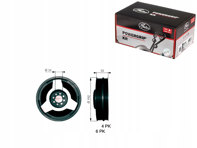 Koleso Kľukového Hriadeľa Audi A4 B5 A4 B6 A4 B7 A6 C5 A8 D2 All