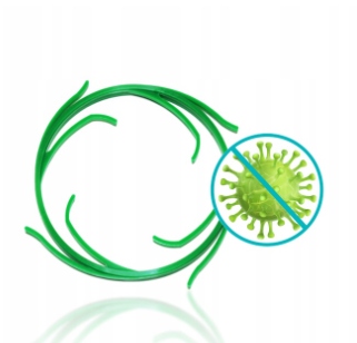 DYSK CENTRUJĄCY BAKTERIOSTATYCZNY DO WKŁADÓW 10" AQUAFILTER Model NI-212-CENT-GR-AB