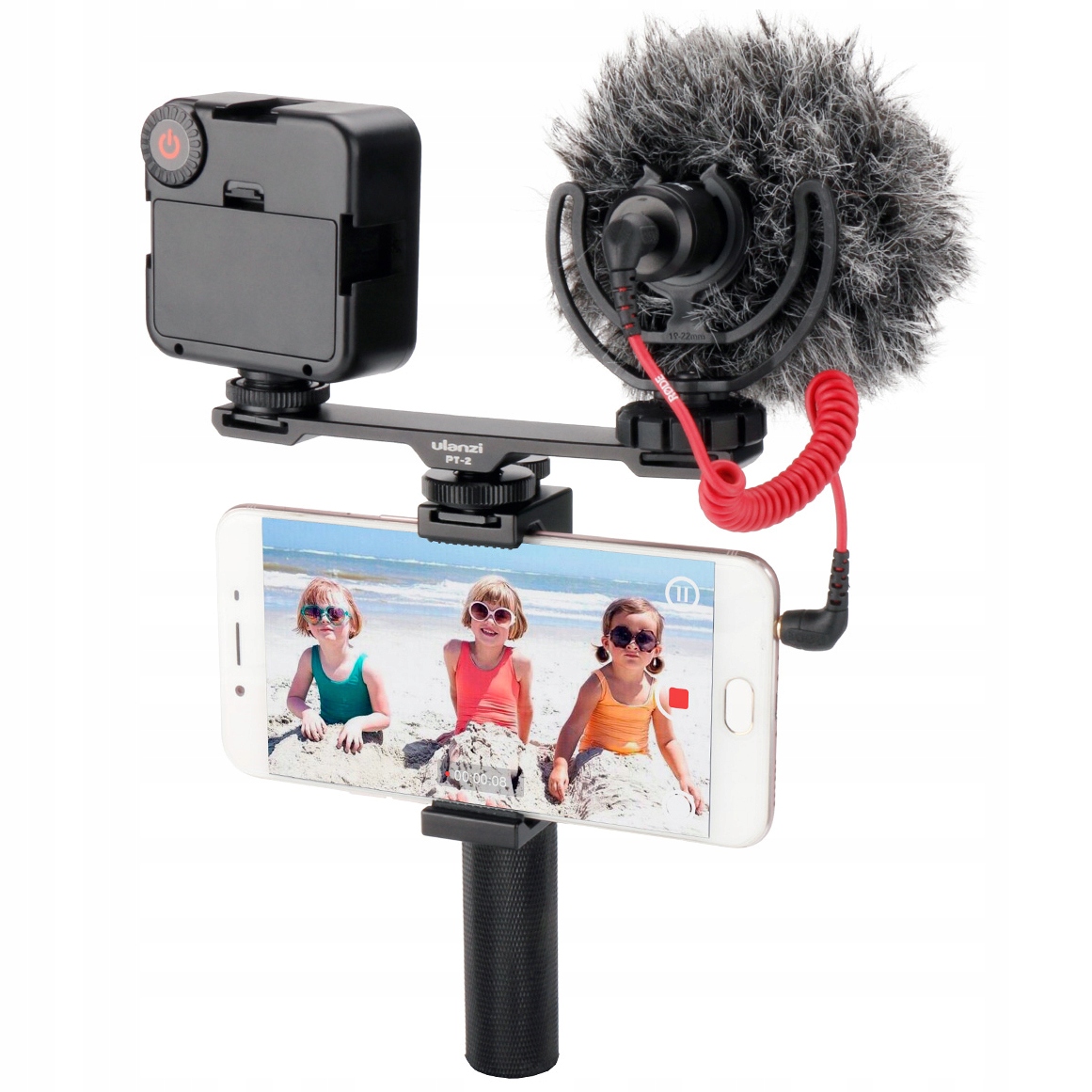 Adapter Uchwyt na 2x gorąca stopka Ulanzi PT-2 Model PT-2