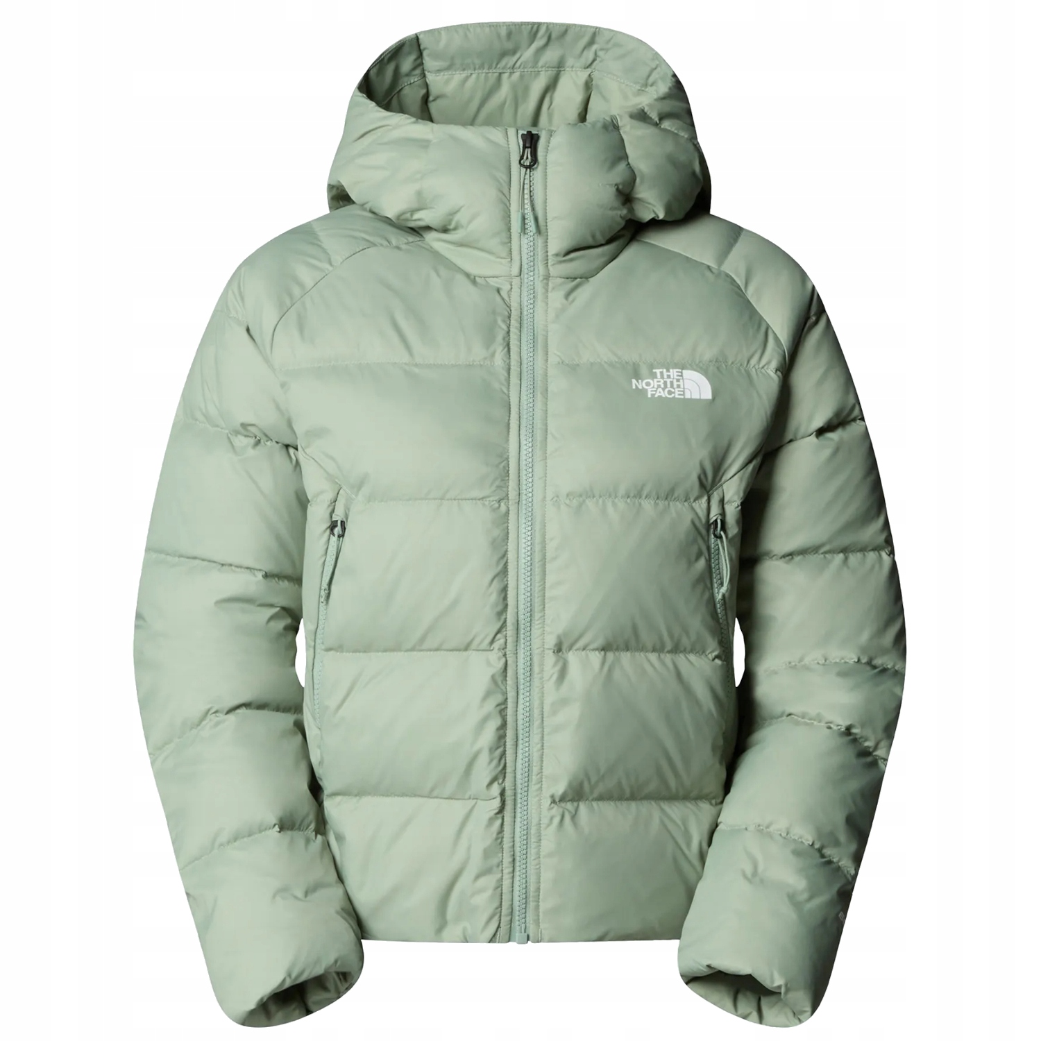 North Face Hyalite Down Hoodie Jacket [L] Dámská bunda Polyester Zelená