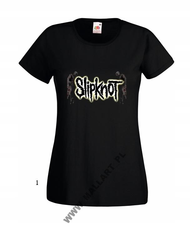 

Damska Koszulka Slipknot Koncert Wzory