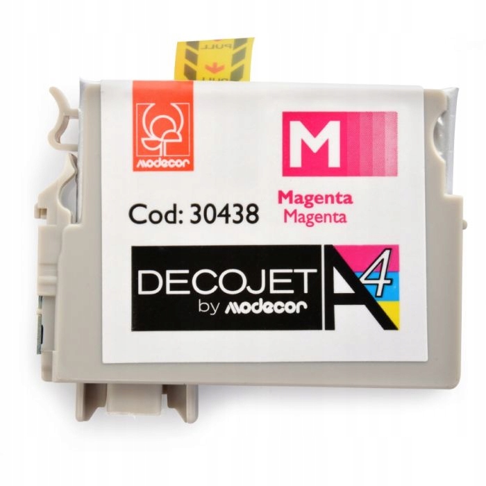 Tusz spożywczy Magenta do drukarki Decorjet Mini i A4 Modecor