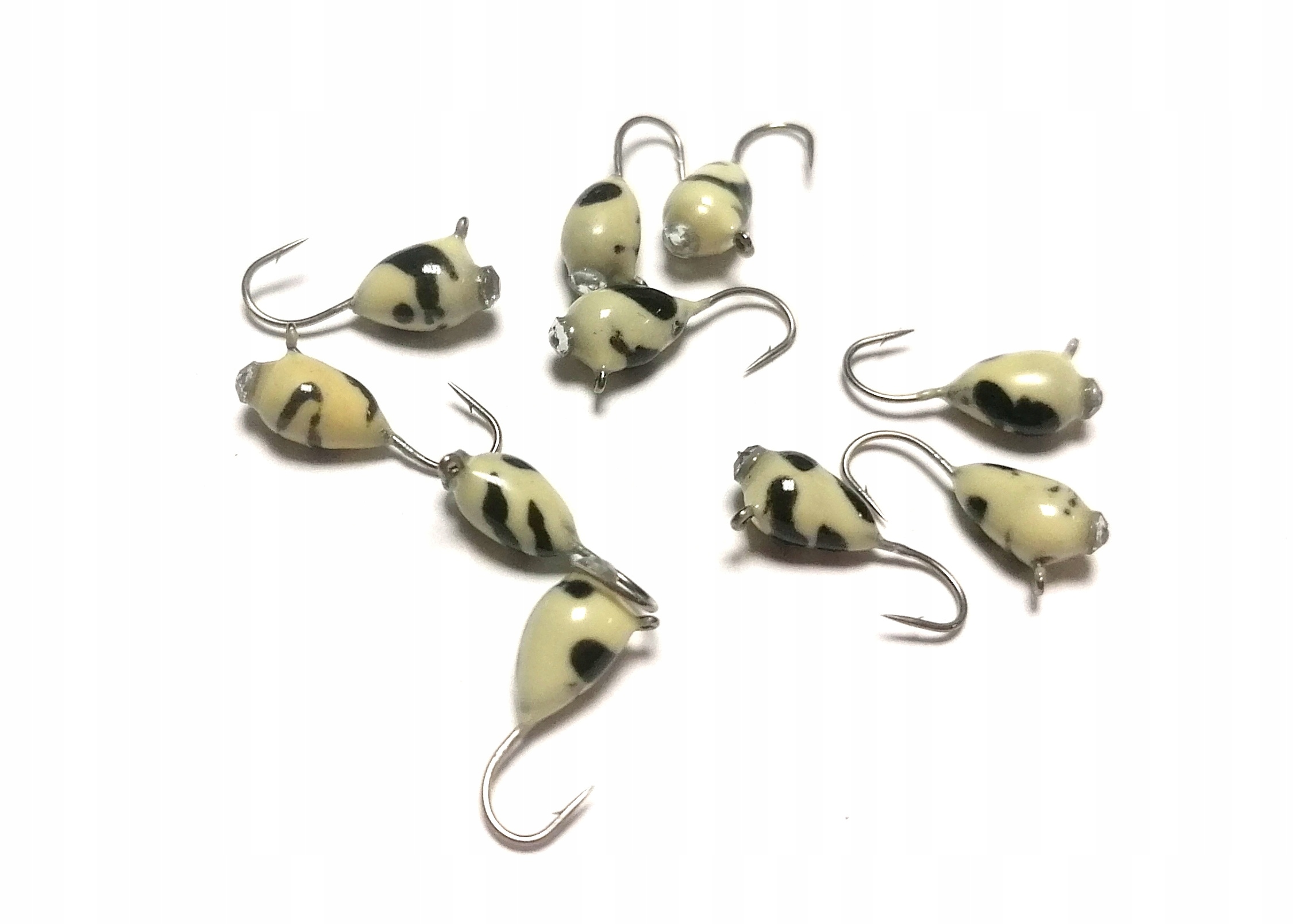 mormyszka wolframowa z cyrkonią świecąca 4mm 0,54g