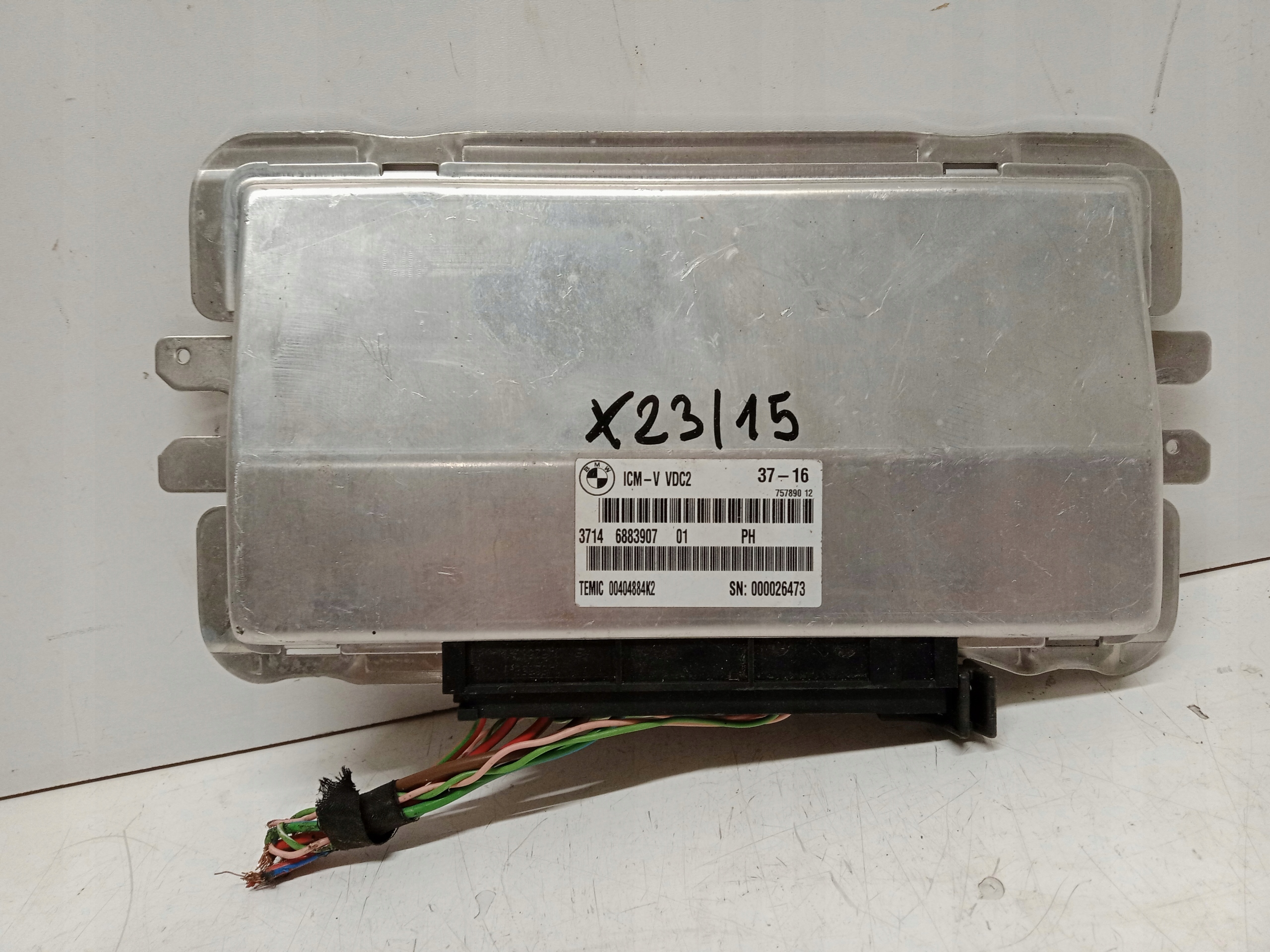 BMW F07 F11 STEROWNIK VDC ICM-V VDC2 3714 6883907