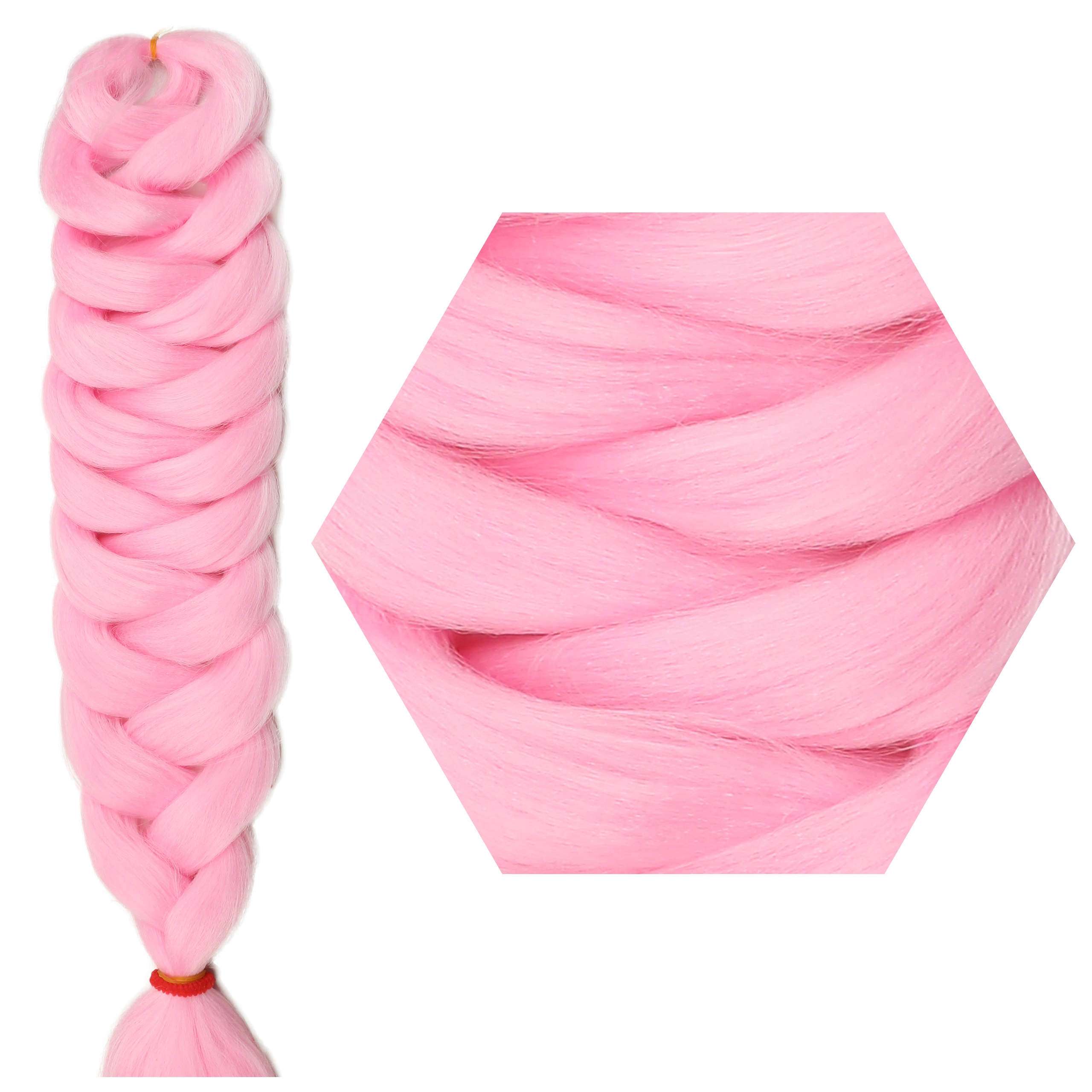 

Włosy syntetyczne Długie 200 cm warkoczyki 165g