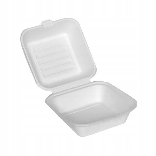 

Lunchbox pojemniki Eko z trzciny hamburger 50szt