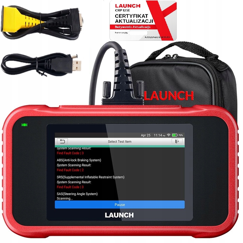 Launch Crp 123E V2.0 Diagnostický nástroj 2025 Dealer Poľsko