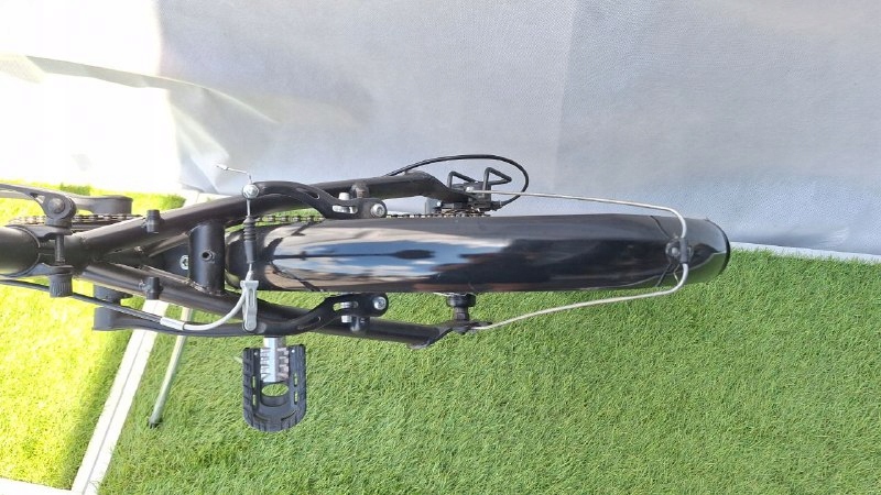 Rower składany Wayscal Takeway 100, 20" czarny Model SKŁADAK ALUMINIOWY LEKKI PODRÓŻNY SKŁADANY DO AUTA