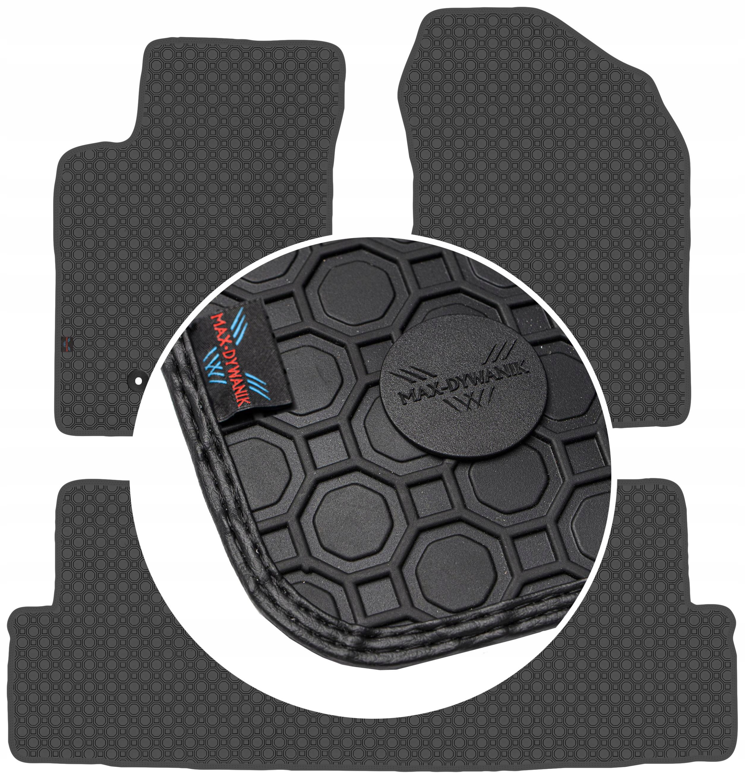 Corolla Verso 5os 2004-2009 Koberce Čierne