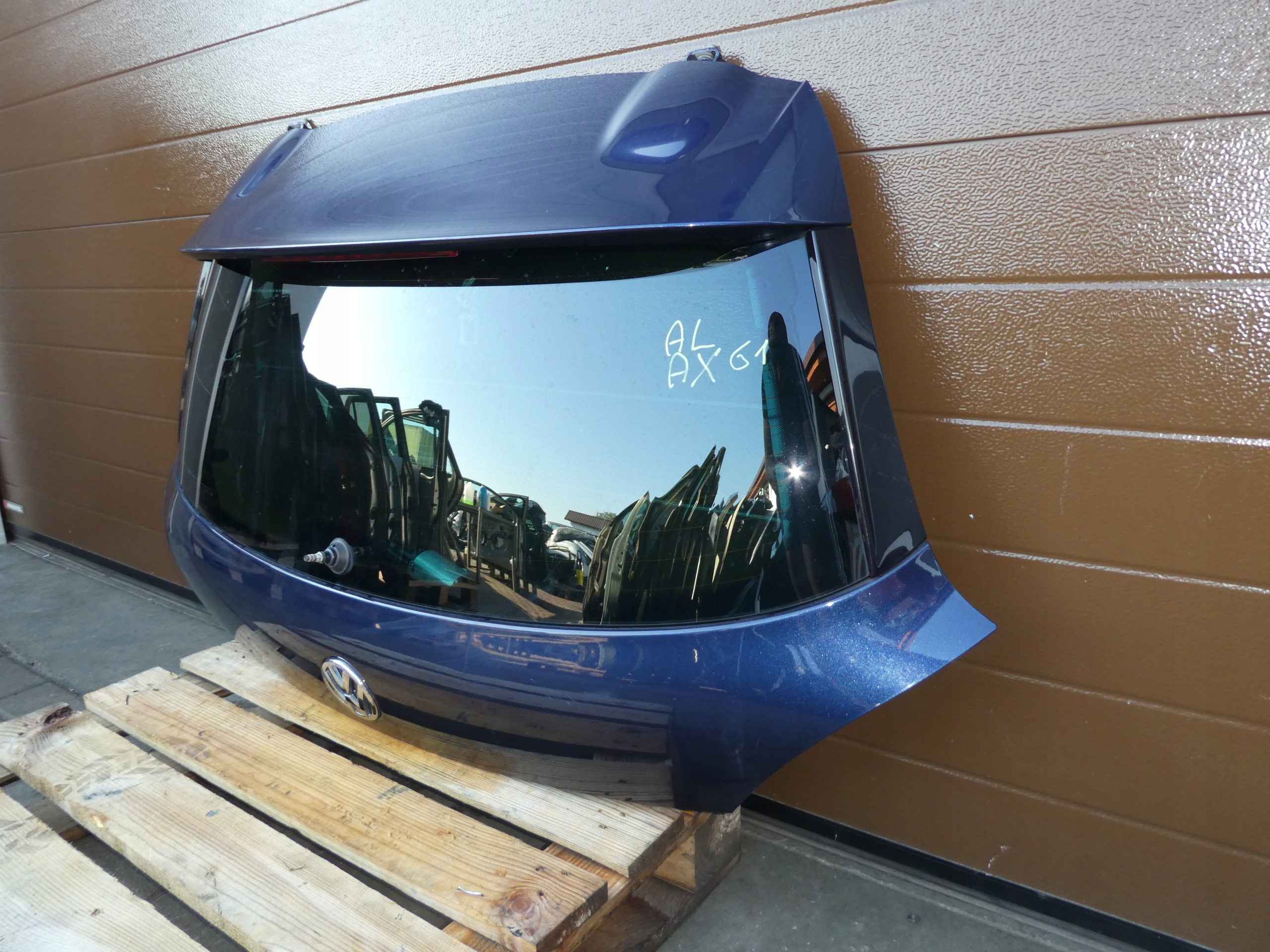 trunk door boot complete VW SCIROCCO blue