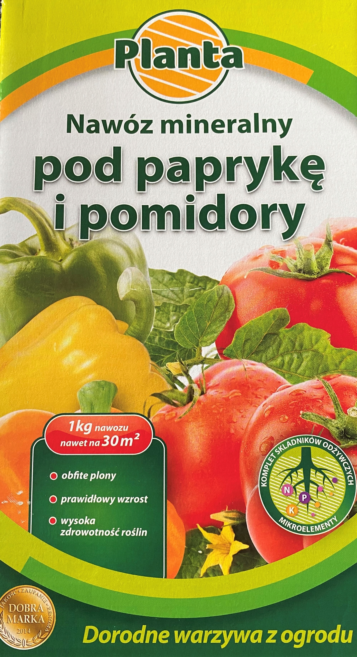 

Nawóz Mineralny Pod Paprykę I Pomidory 1KG! 30M2!