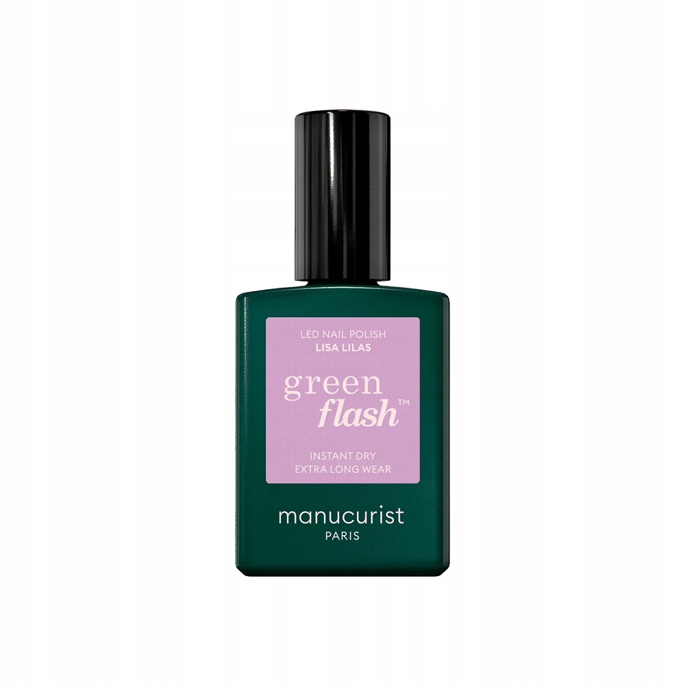 Manucurist Green Flash Nail Polish lak na nehty Lisa Lilas 15 ml