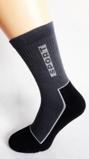 

Krystjan skarpety frotte FRSM-007 grafit Sport
