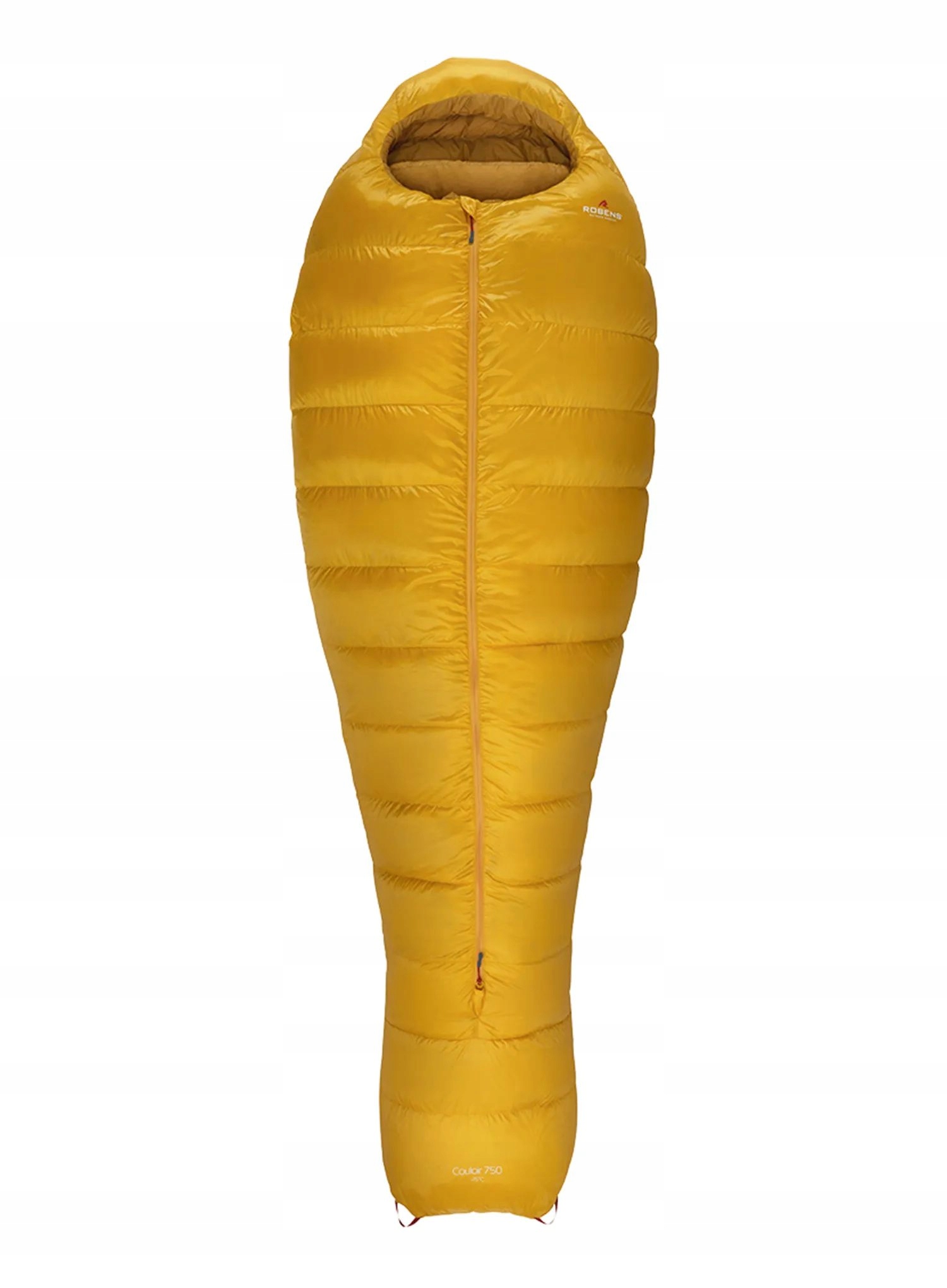 Turistický spací pytel Robens Couloir 750 -15C Long (195 cm) žlutý