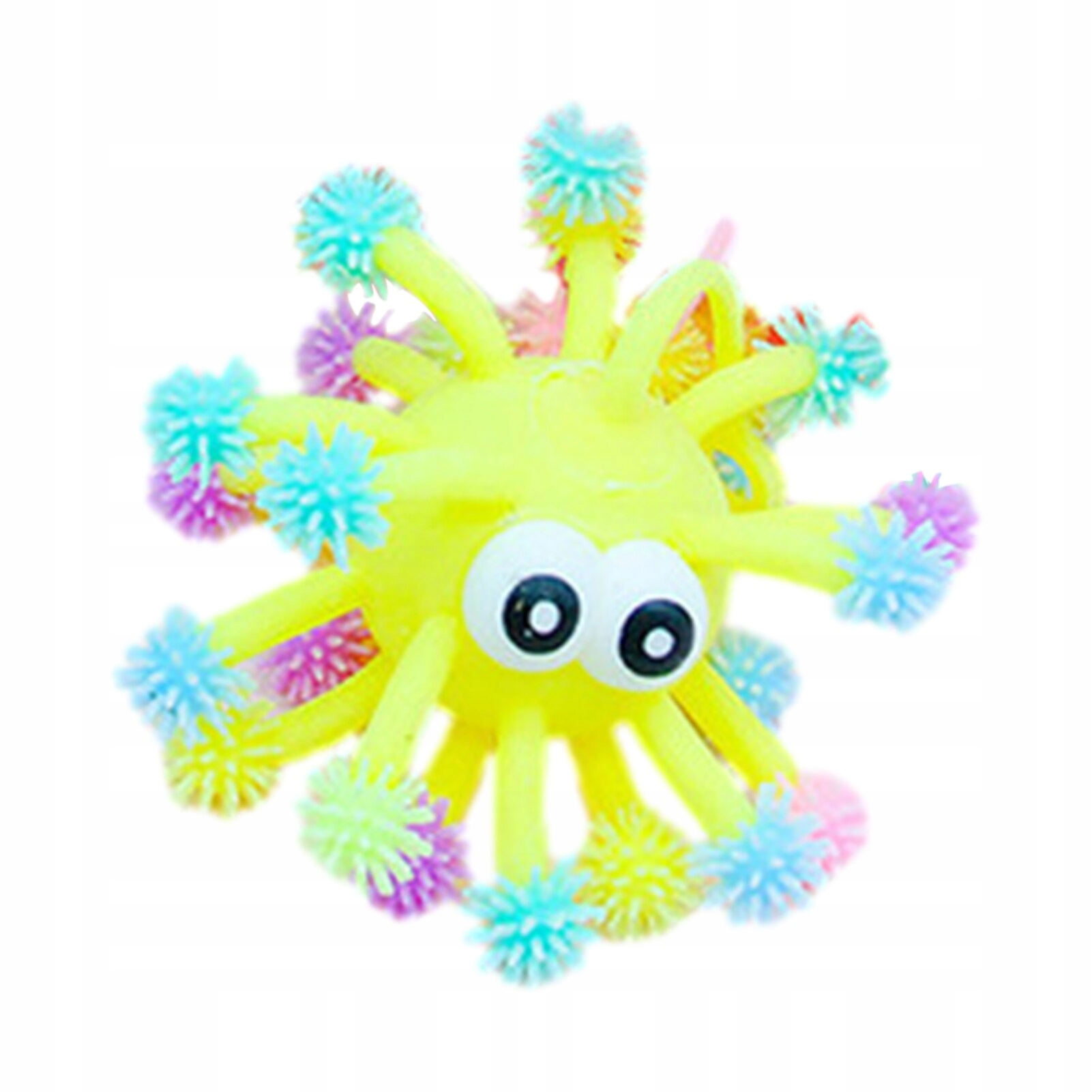 PIŁKA OŚMIORNICA SENSORYCZNA ANTYSTRESOWA ŚWIECĄCA Kod producenta BALL