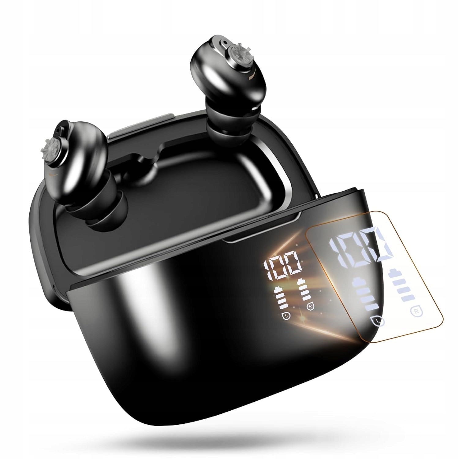 Aparat słuchowy Britzgo VHP-1621 cyfrowy z Anc przenośna ładowarka