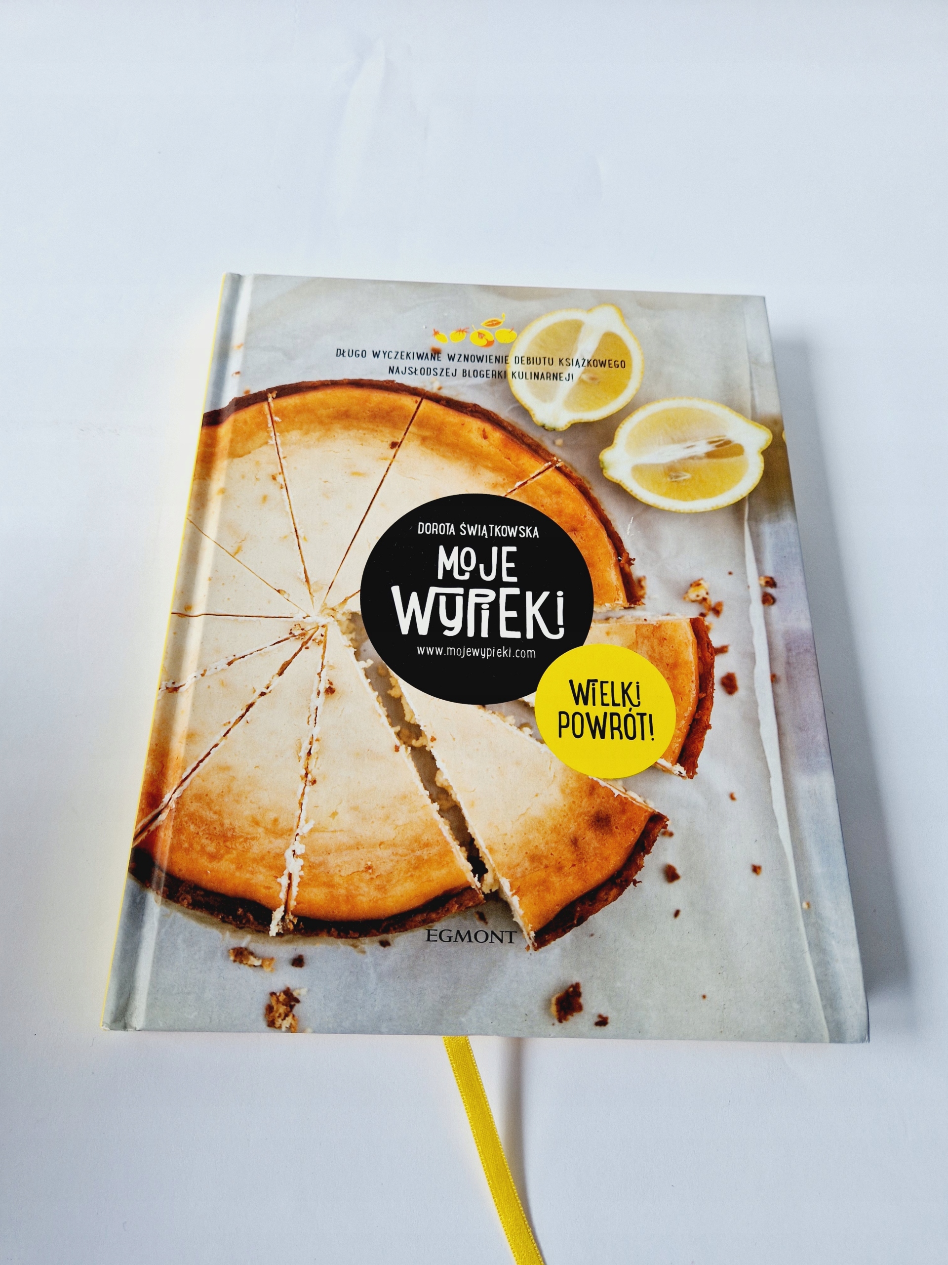 Moje wypieki Wielki powrót Dorota Świątkowska Wydawnictwo Egmont