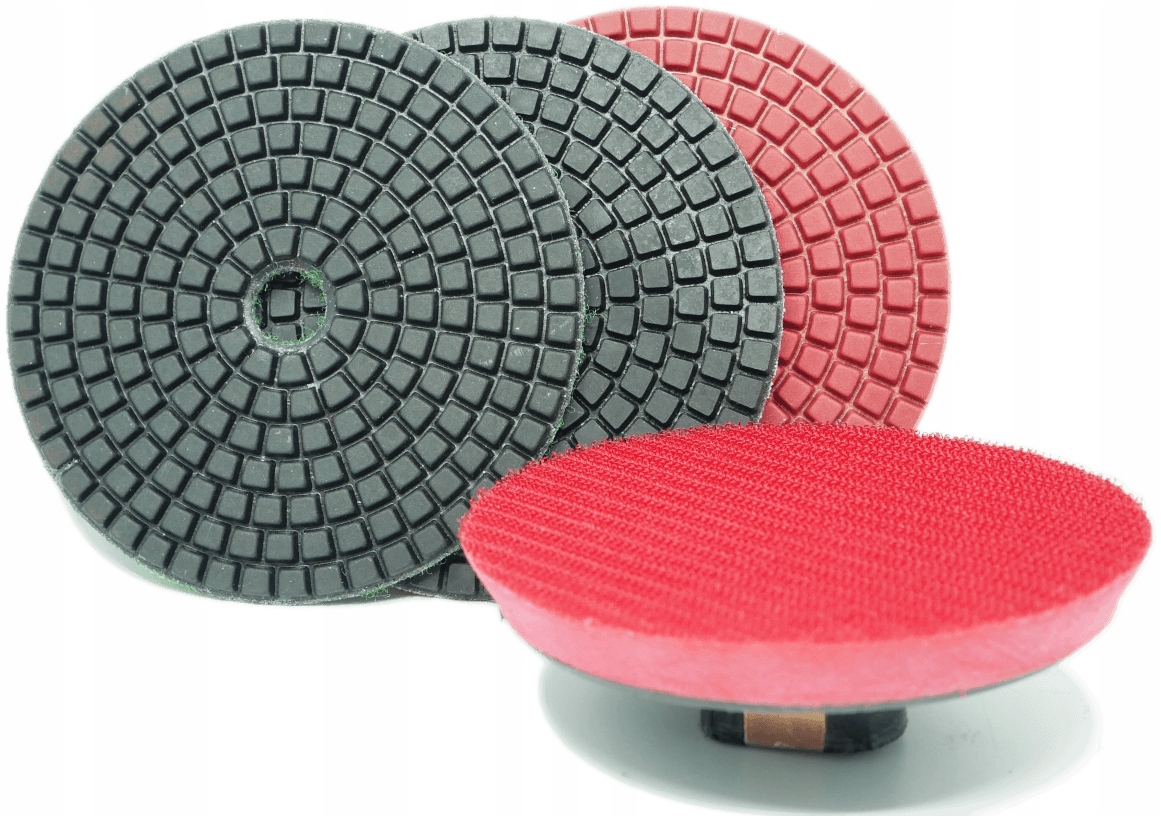 

Zestaw 3 Tarcz Polerskich gr. 50,100,400 Mokro