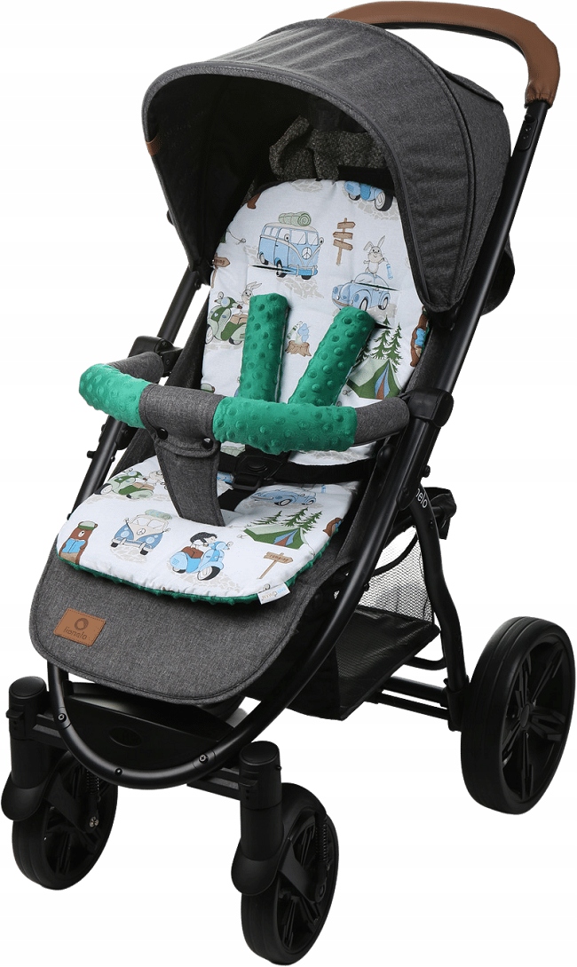 WKŁADKA DO WÓZKA SPACERÓWKI MINKY BAWEŁNA DWUSTRONNA BABYMAM Stan opakowania oryginalne