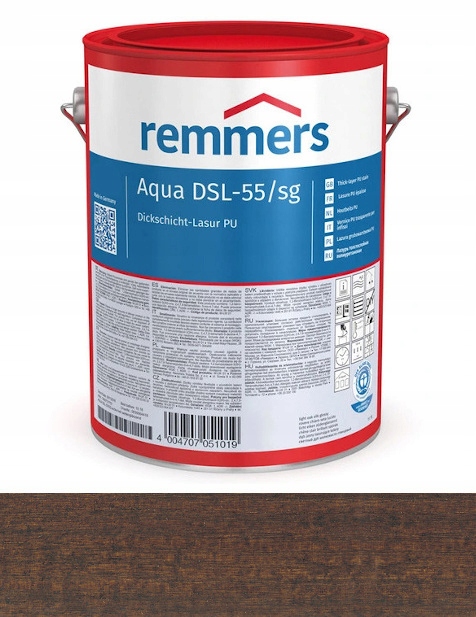 

Remmers DSL-55 Lazura okien,drzwi 0,75L Palisander