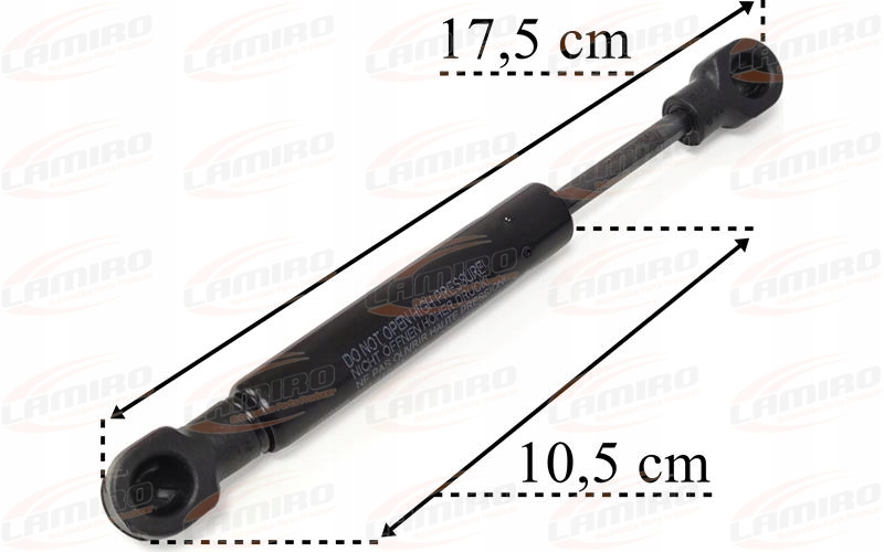 

Spreżyna Gazowa Siłownik Schowka Daf 156MM 50Nm