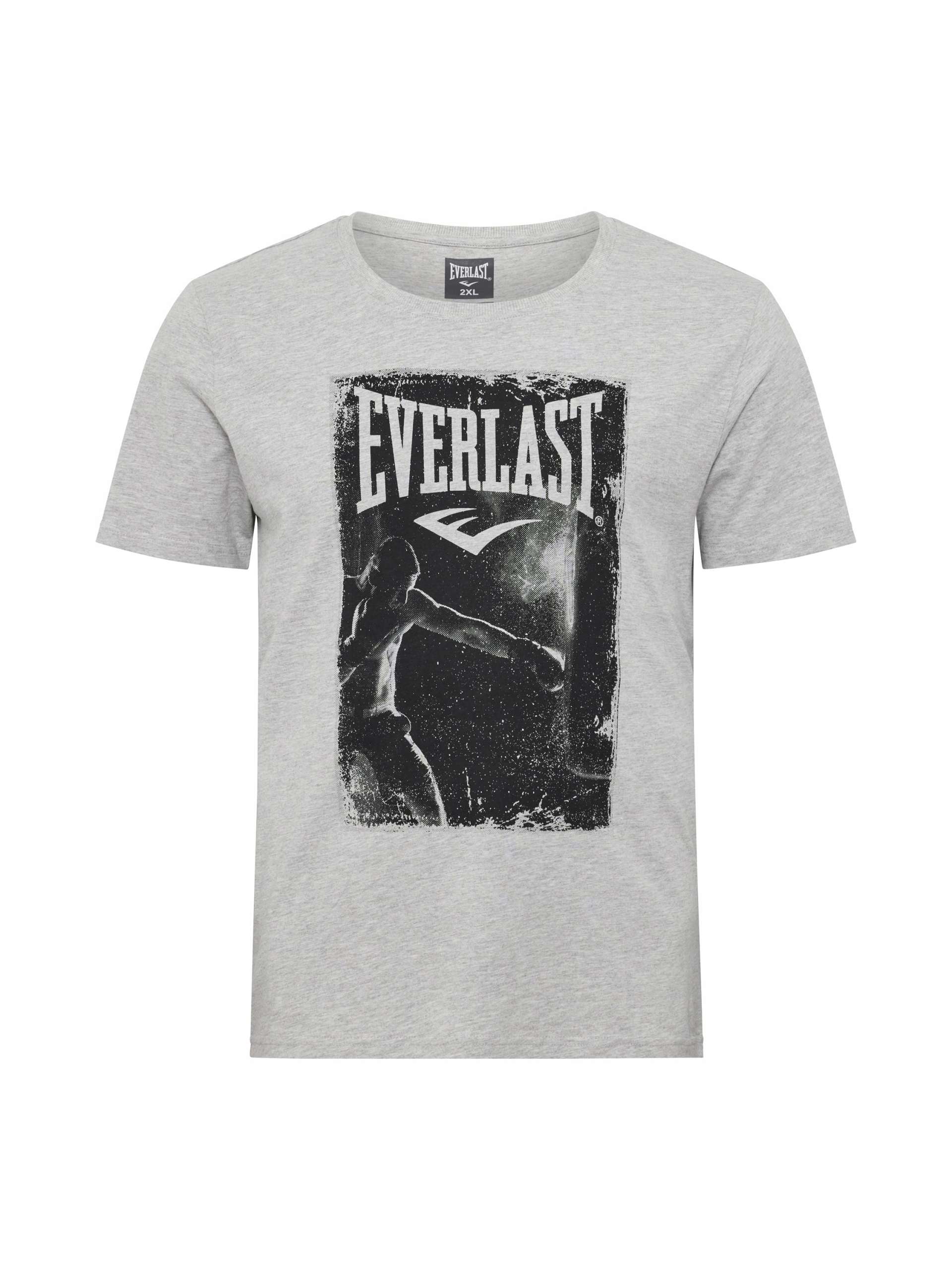 Everlast Tričko Tričko Velké Velikosti, Šedá, 3XL