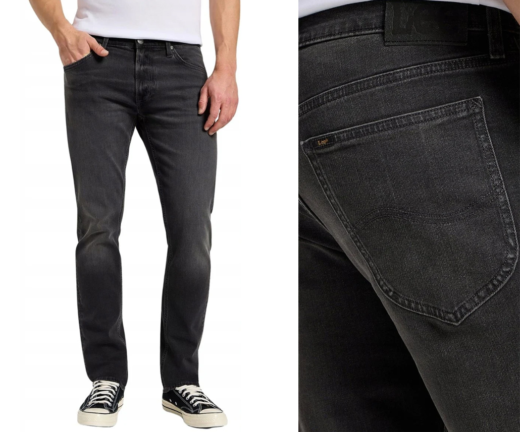Lee Daren jednoduché džíny straight Zip Fly Cement W44 L32