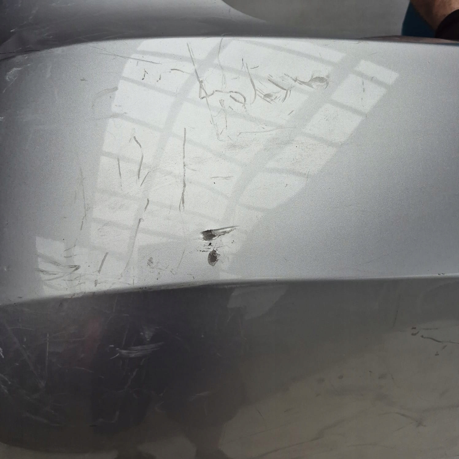 SKODA FABIA II 2 HB 07-14 bumper rear part rear