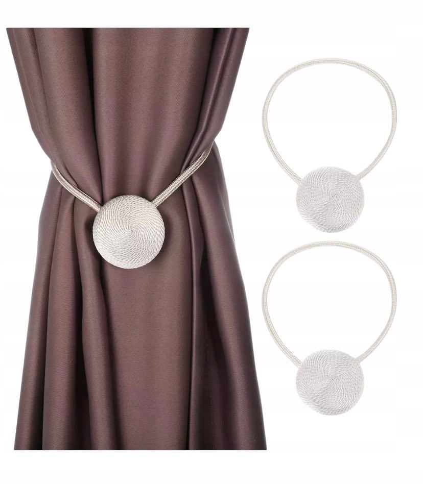 

Klamra Upięcie Firan Zasłon Magnes Spinka