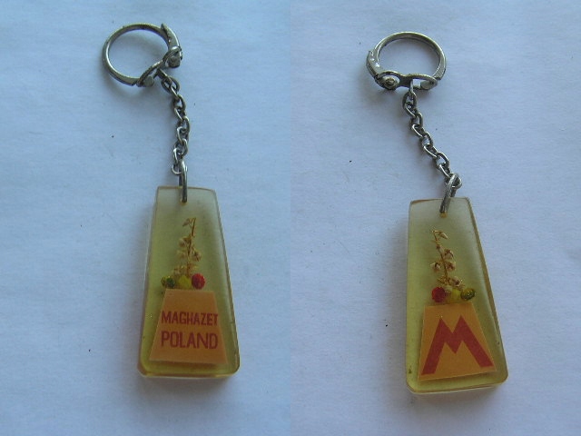 MAGHAZET POLAND - breloczek PRL reklama