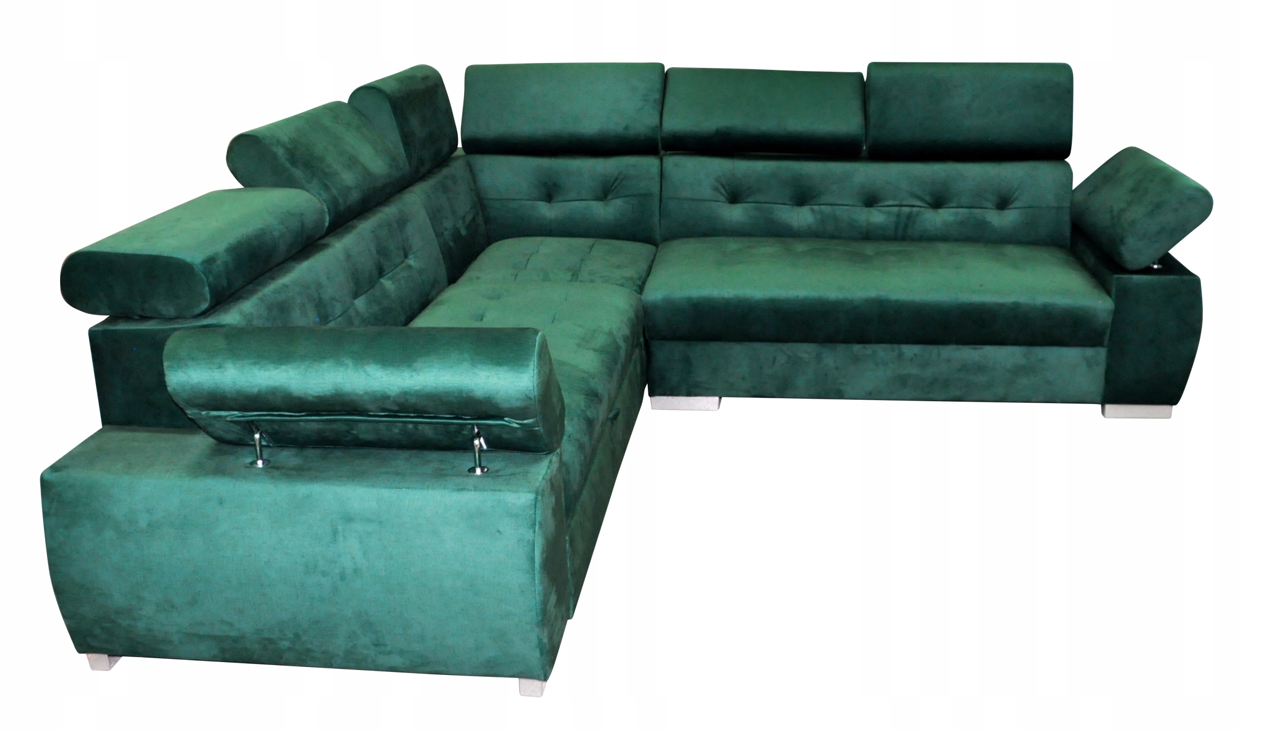 NAROŻNIK ASLAN 1 RUCHOME ZAGŁÓWKI F.SPANIA Kolekcja ASLAN